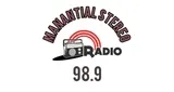 Logo da Manantial stereo 98.9