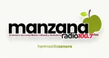 Logo da Manzana Radio 100.7 - XHSCMF