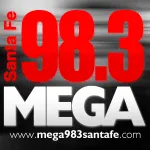 Logo da Mega FM Santa Fe