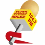 Logo da Miled Radio 104.7 FM