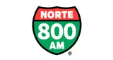 Logo da Norte 800 AM Tijuana