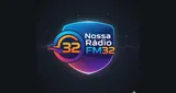 Logo da Nossa radio FM 32