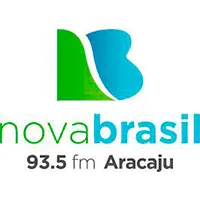 Logo da Nova Brasil FM 93.5 Aracaju