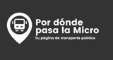 Logo da Por donde pasa la Micro