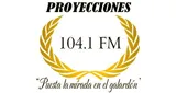 Logo da Proyecciones 104.1 F.M.