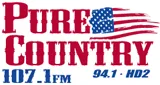 Logo da Pure Country 107.1
