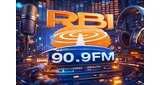 Logo da R B I 90.9 FM