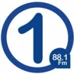 Logo da Radio 1 Latina 88.1 FM