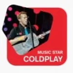 Logo da Radio 105 Music Star Coldplay