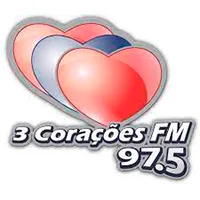 Logo da Radio 3 Corações FM