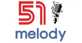 Logo da Radio 51 melody