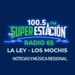 Logo da Radio 65 Los Mochis 100.5 FM