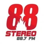 Logo da Radio 88 Stereo 88.7 FM