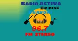 Logo da Radio Activa 96.7 de Huanuni