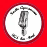 Logo da Radio Aguamarina 100.5 FM