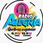 Logo da Radio Alegria 91.7 FM