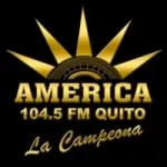 Logo da Radio America 104.5 FM