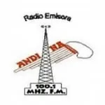 Logo da Radio Andina 100.1 FM