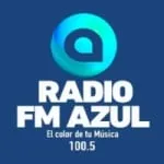Logo da Radio Azul 100.5 FM