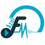 Logo da Radio Azul 98.6 FM
