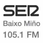 Logo da Radio Cadena SER Baixo Miño 105.1 FM