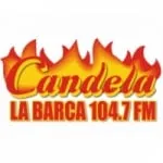Logo da Radio Candela 104.7 FM