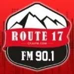 Logo da Radio CFJU Route 17 90.1 FM