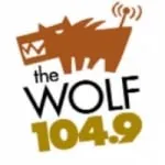 Logo da Radio CFWF The Wolf 104.9 FM