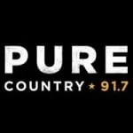 Logo da Radio CICS Pure Country 91.7 FM