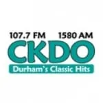 Logo da Radio CKDO 1580 AM 107.7 FM