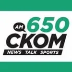 Logo da Radio CKOM 650 AM