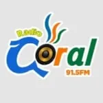 Logo da Radio Coral 91.5 FM