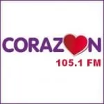 Logo da Radio Corazón 105.1 FM