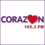 Logo da Radio Corazón 105.3 FM
