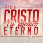 Logo da Radio Cristo Tu Medico Eterno 107.9 FM