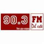 Logo da Radio Del Este 90.3 FM