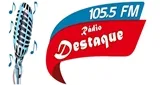Logo da Radio Destaque 105,5 FM
