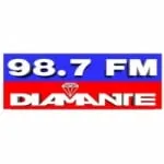 Logo da Radio Diamante 98.7 FM