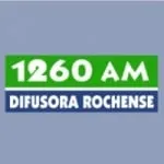 Logo da Radio Difusora Rochense 1260 AM