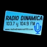 Logo da Radio Dinamica 103.7 FM