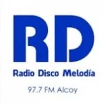Logo da Radio Disco Melodia 97.7 FM