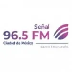 Logo da Radio Educación 96.5 FM