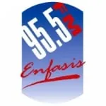 Logo da Radio Enfasis 95.5 FM