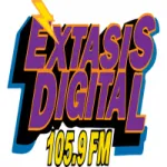 Logo da Radio Éxtasis Digital 105.9 FM