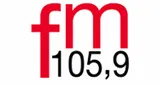 Logo da Radio Faixa Frequencioa Brasileira 105.9 FM