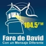 Logo da Radio Faro de David 104.5 FM