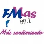 Logo da Radio FM Más 89.1