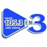 Logo da Radio FM3 105.3 FM