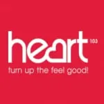 Logo da Radio Heart 103 FM