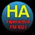 Logo da Radio Hiperativa 102.1 FM